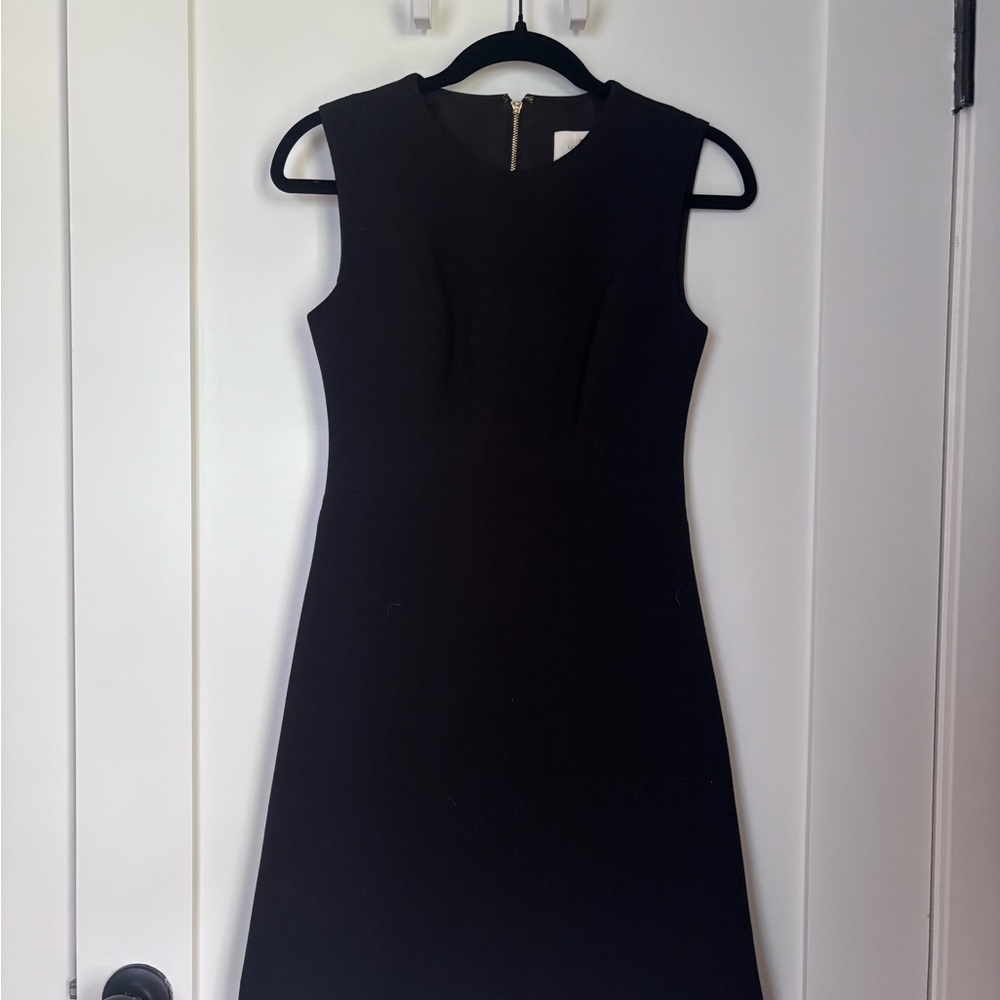 kate spade Black Sleeveless Midi Sheath Dress
